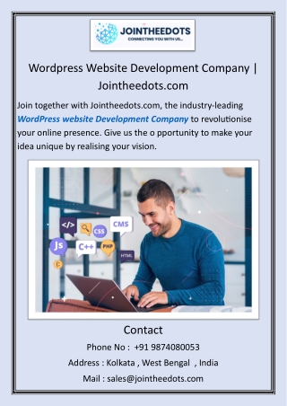 Wordpress Website Development Company..