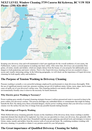 The value of Specialist Driveway Cleansing for Basic safety and Aesthetics