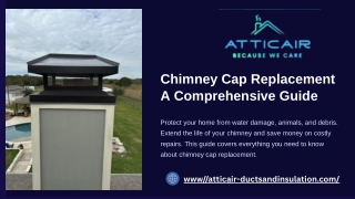 Chimney Cap Replacement | Atticair Air Ducts and Insulation