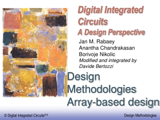 Digital Integrated Circuits A Design Perspective