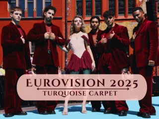 Eurovision 2025 Turquoise Carpet