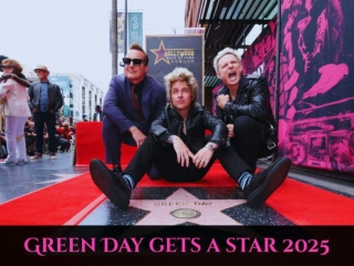 Green Day gets a star 2025