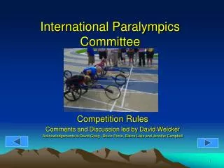 International Paralympics Committee